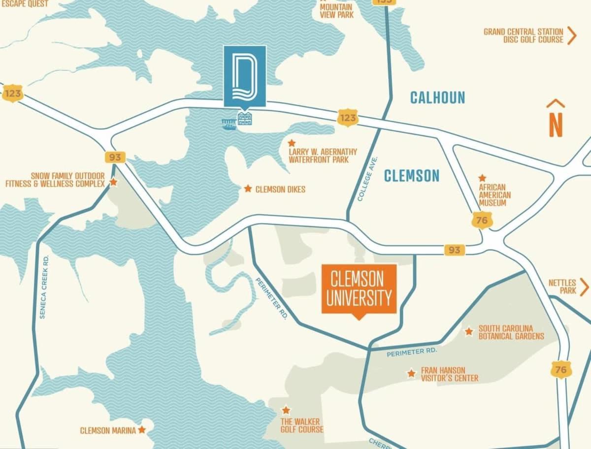 Dockside Lake Hartwell 2Br With Unique Amenities Clemson Dış mekan fotoğraf